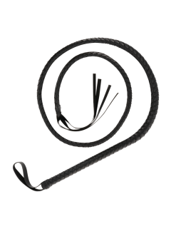 Fouet Long Noir Darkness 210cm