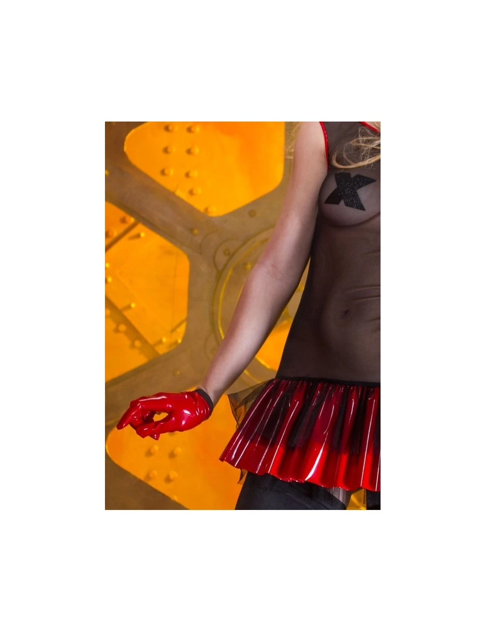 Gants Vinyle Rouge Molly PATRICE CATANZARO – Image 2