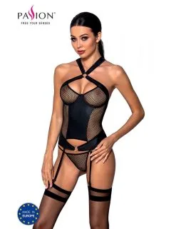 Passion Lingerie Guêpière Cuir Amanda Passion