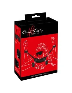 Bad Kitty Kit Retenue Combiné Noir Bondage
