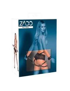 Menottes Contraintes Lannières Cuir Zado