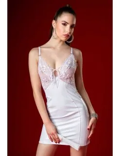 Patrice Catanzaro Robe Aiyana Vinyle Blanc CATANZARO