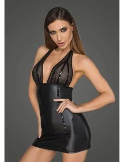 Robe érotique Noir Handmade