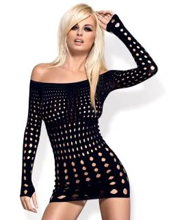 Obsessive Lingerie Robe Extensible Ajourée Rocker Obsessive