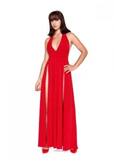 Robe Longue Isabella Rouge Patrice Catanzaro