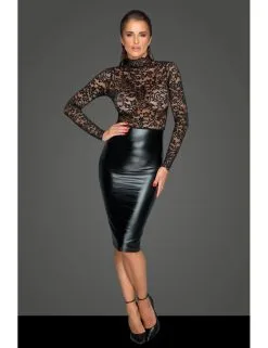 Robe Longue Missbehaved Noir Handmade