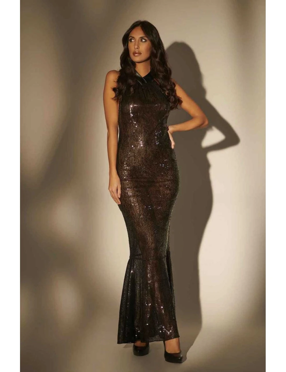 Robe Longue Sequin Aiko PATRICE CATANZARO