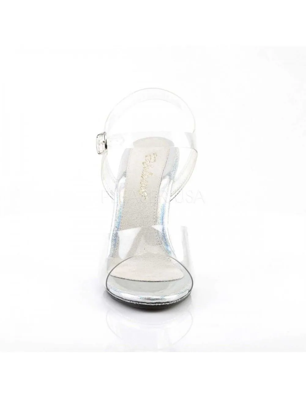 Pleaser USA Shoes Sandales Chic Transparentes Et Brillante PLEASER – Image 2