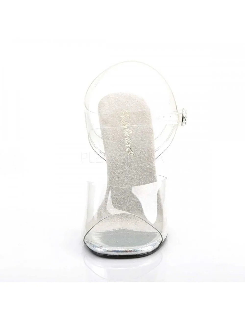 Pleaser USA Shoes Sandales Gala Transparente Strass Talon Haut Pleaser – Image 2