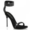 Pleaser USA Shoes Sandales Noir Strass Chic 40 PLEASER