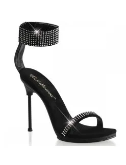 Pleaser USA Shoes Sandales Noir Strass Chic 40 PLEASER