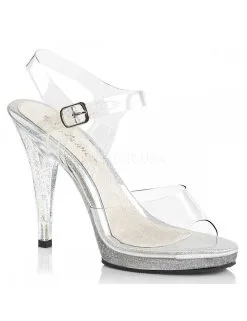 Pleaser USA Shoes Sandales Pailletées Amour De Transparence PLEASER