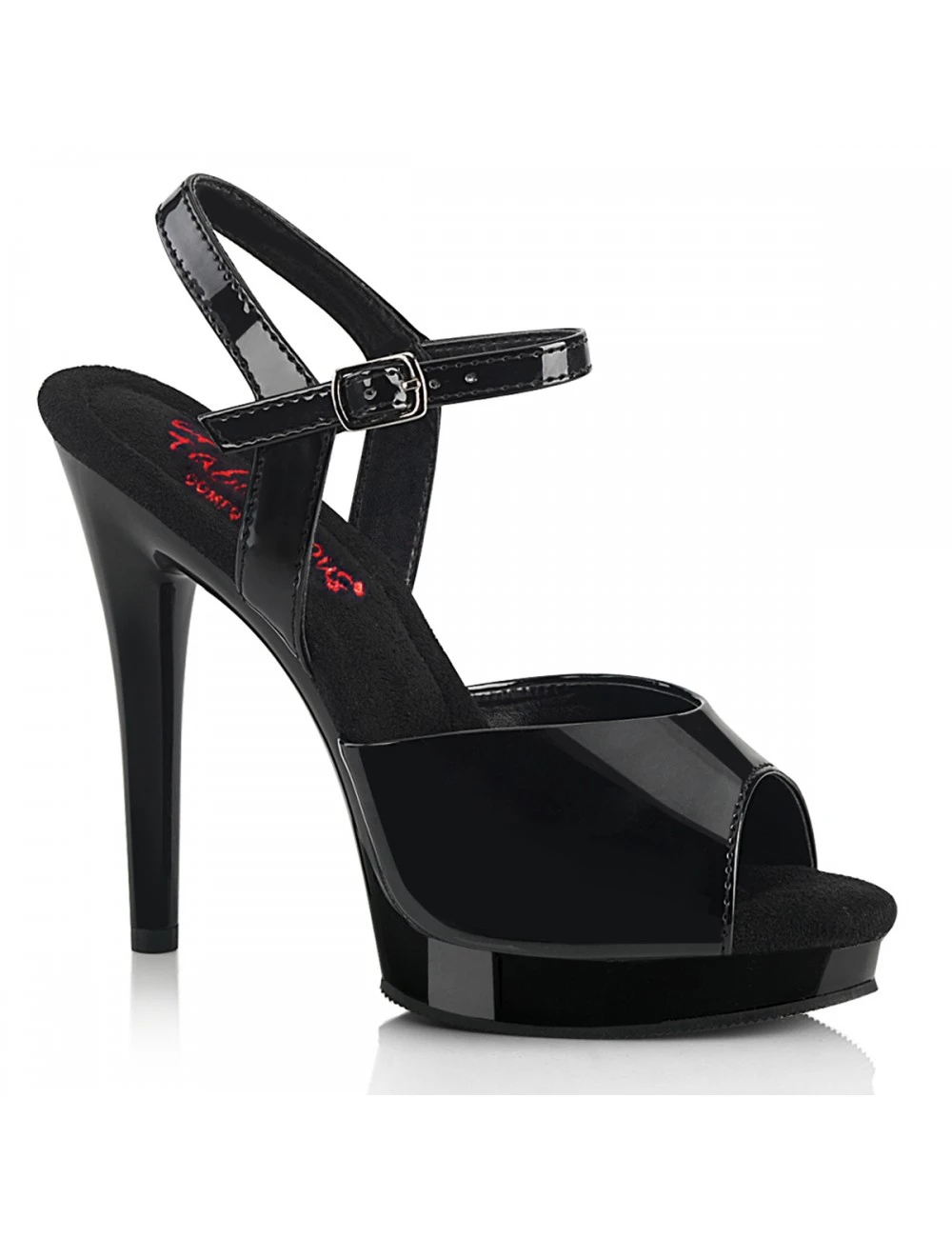 Pleaser USA Shoes Sandales Plateforme Glory 509 Noir PLEASER