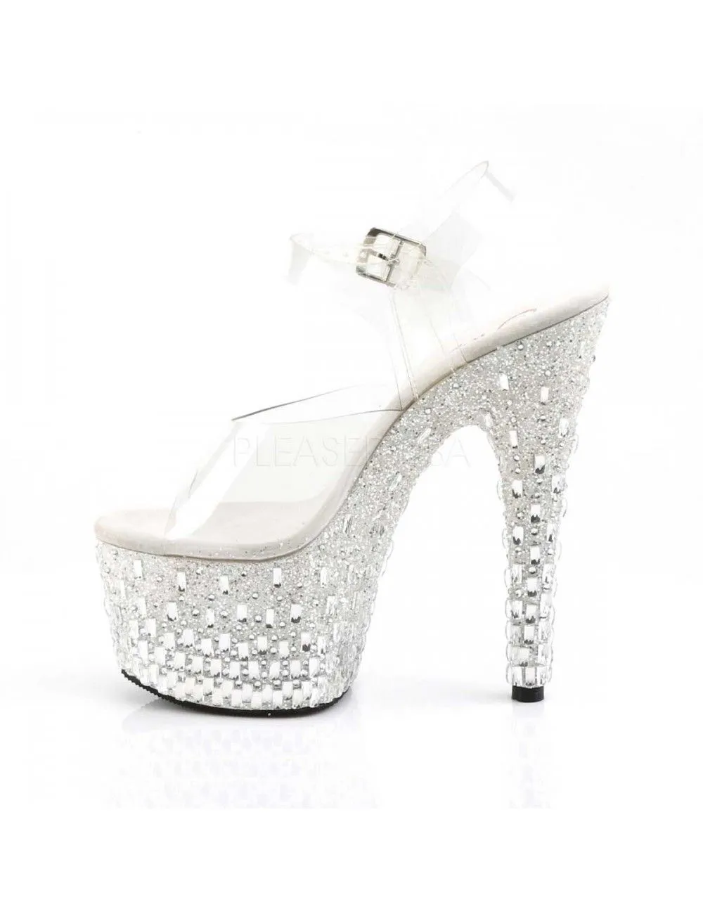 Pleaser USA Shoes Sandales Plateforme Ice Pole Dance Pleaser – Image 3