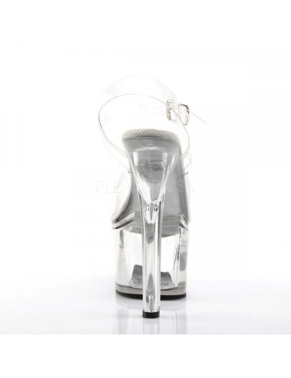 Pleaser USA Shoes Sandales Plateforme Transparente Spécial Tips Pleaser – Image 4