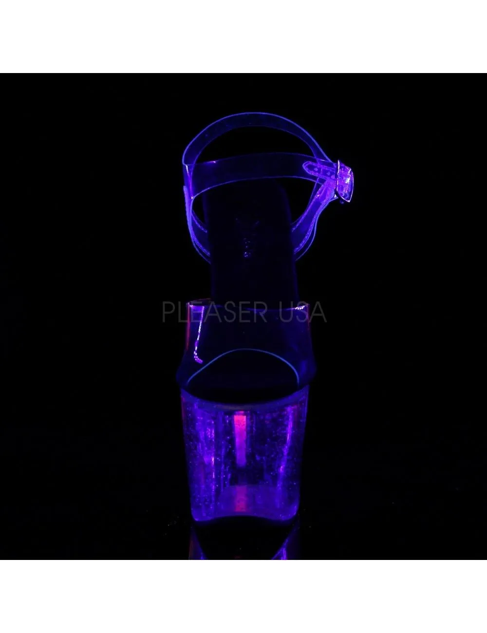 Pleaser USA Shoes Sandales Plateformes Haut Talon Unicorn Multicolor Pleaser – Image 2