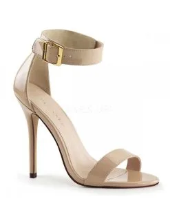 Pleaser USA Shoes Sandales Talon Aiguille Beige Pleaser