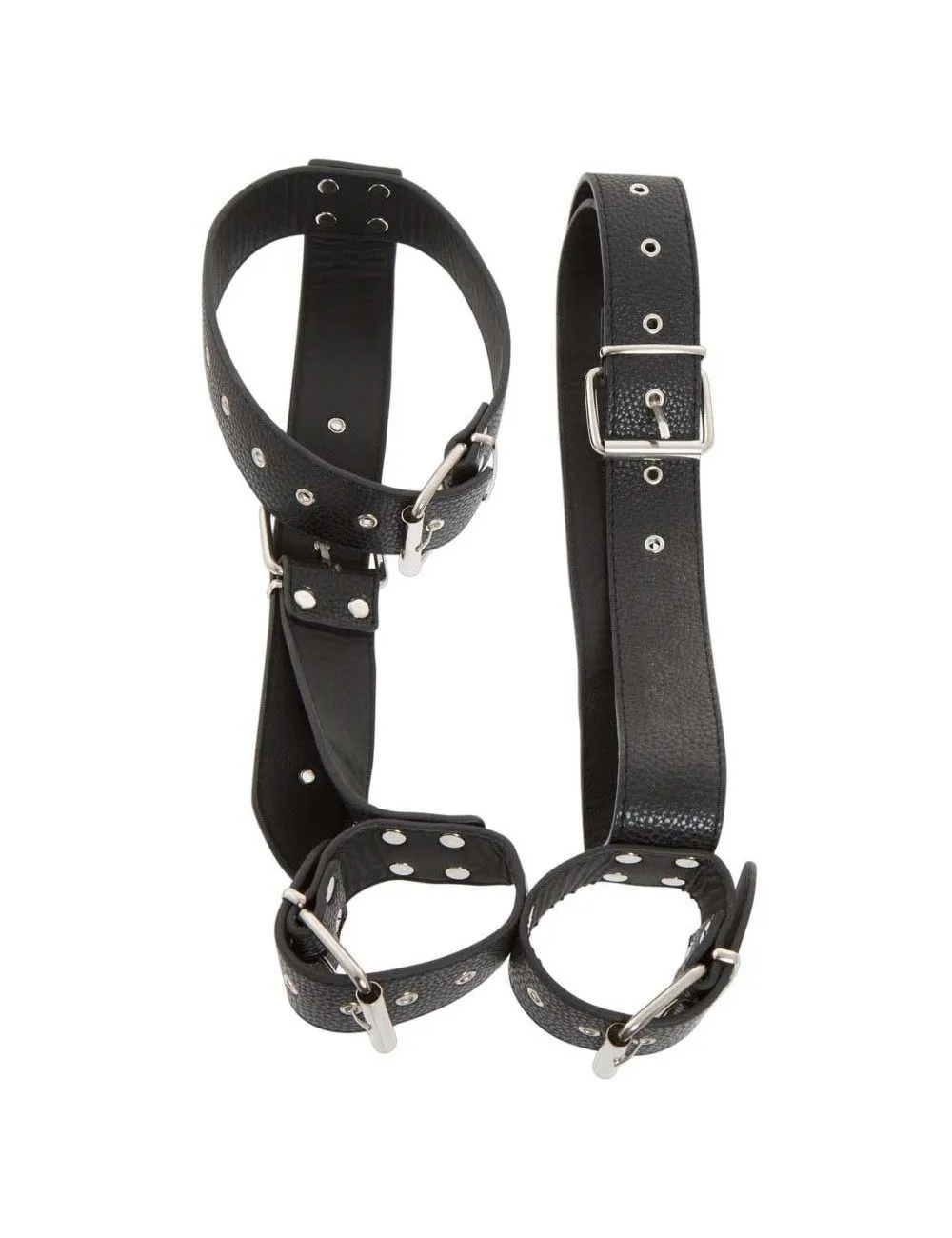 Sangle D'Attache Bondage Cou Et Poignet Bad Kitty – Image 5