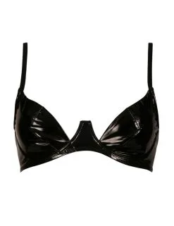 Soutien-Gorge Vinyle Noir PATRICE CATANZARO