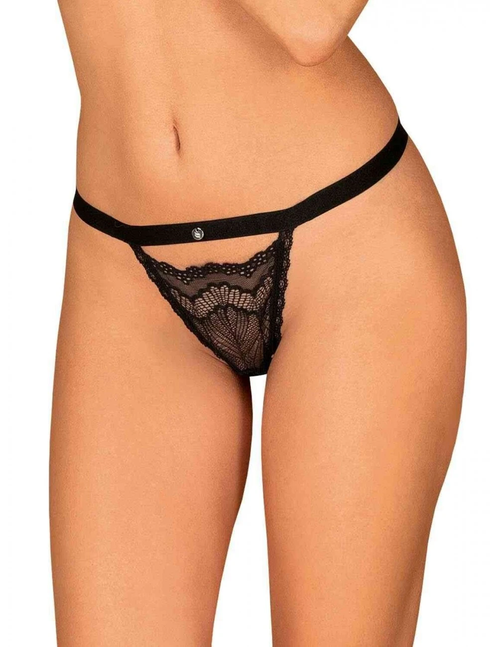 Obsessive Lingerie String Dentelle Noir Isabellia OBSESSIVE
