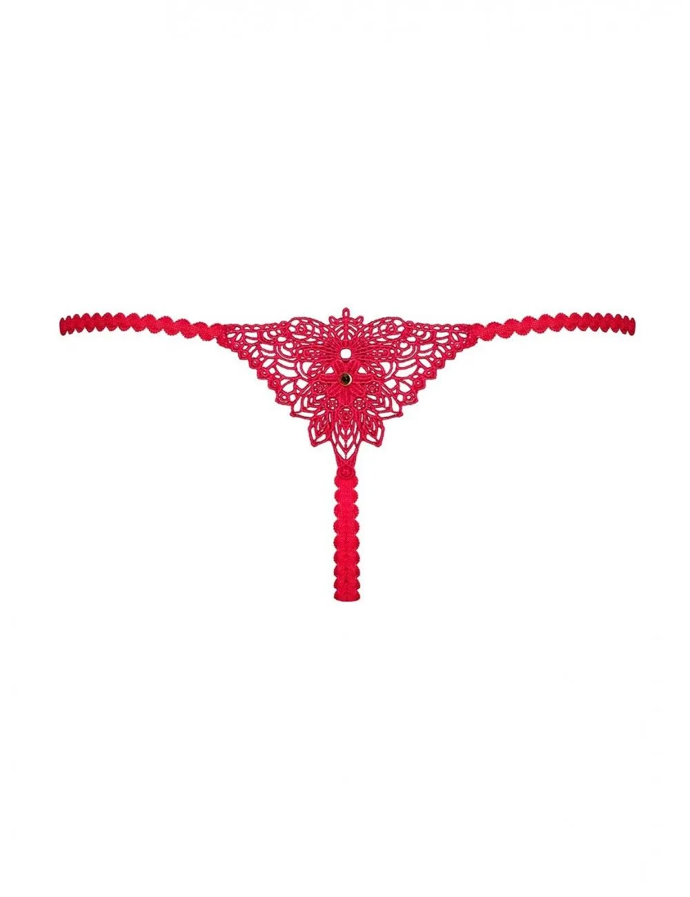 Obsessive Lingerie String Dentelle Rouge Hetea Obsessive – Image 7