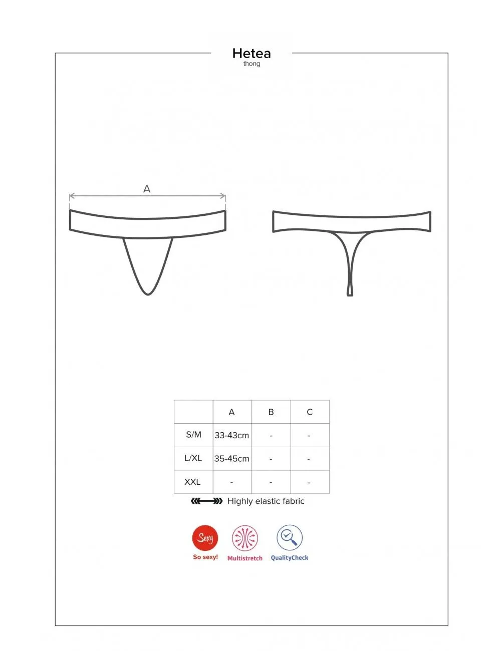 Obsessive Lingerie String Dentelle Rouge Hetea Obsessive – Image 8