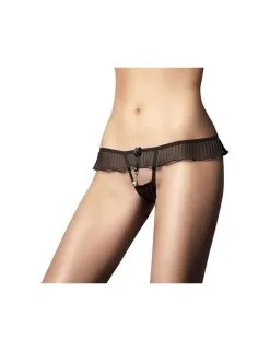 Anaïs String Noir & Bijou Spice Up ANAIS