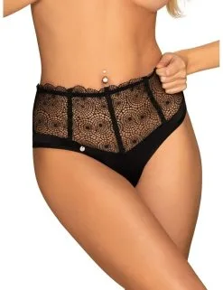 Obsessive Lingerie String Taille Haute Sharlotte Obsessive