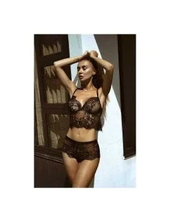 Top Et Shorty Dentelle Charme Leg Avenue